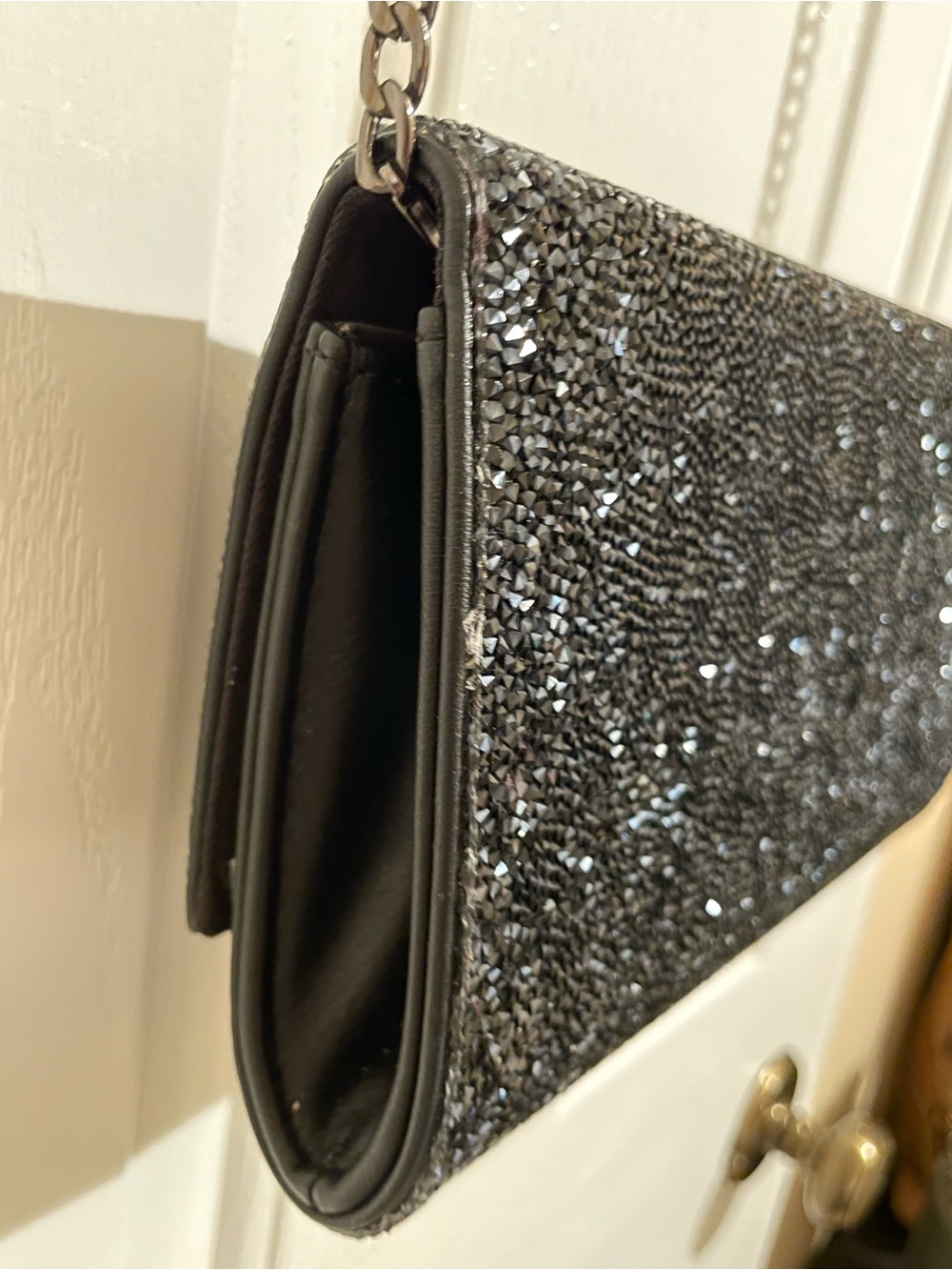 Sparkle Navy Evening Clutch